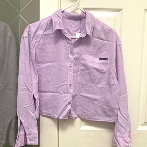Calvin Klein Purple Shirt